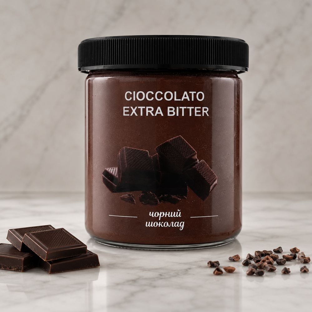 Морозиво Чорний шоколад La Gelateria Italiana 400 г
